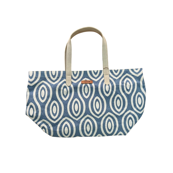 Edge of Wildness Tote - Blue Peacock