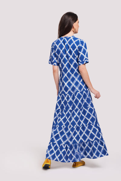 Blue Bikaner Dress