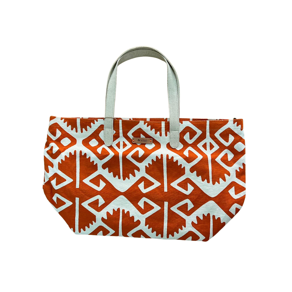 Edge of Wildness Tote - Orange Abstract