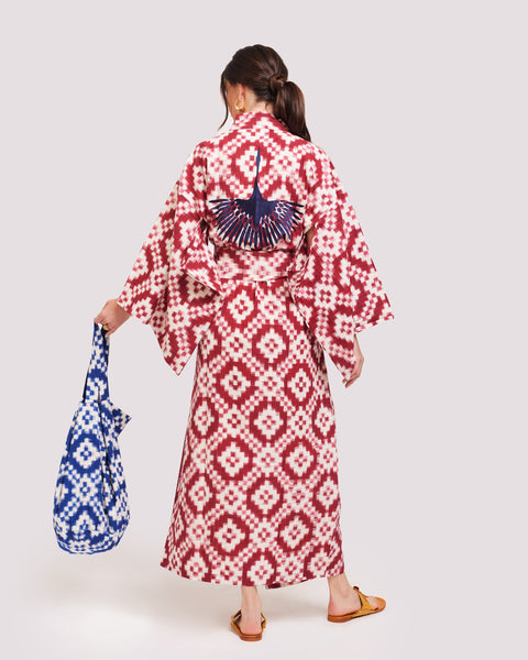 Mombasa Red Kimono