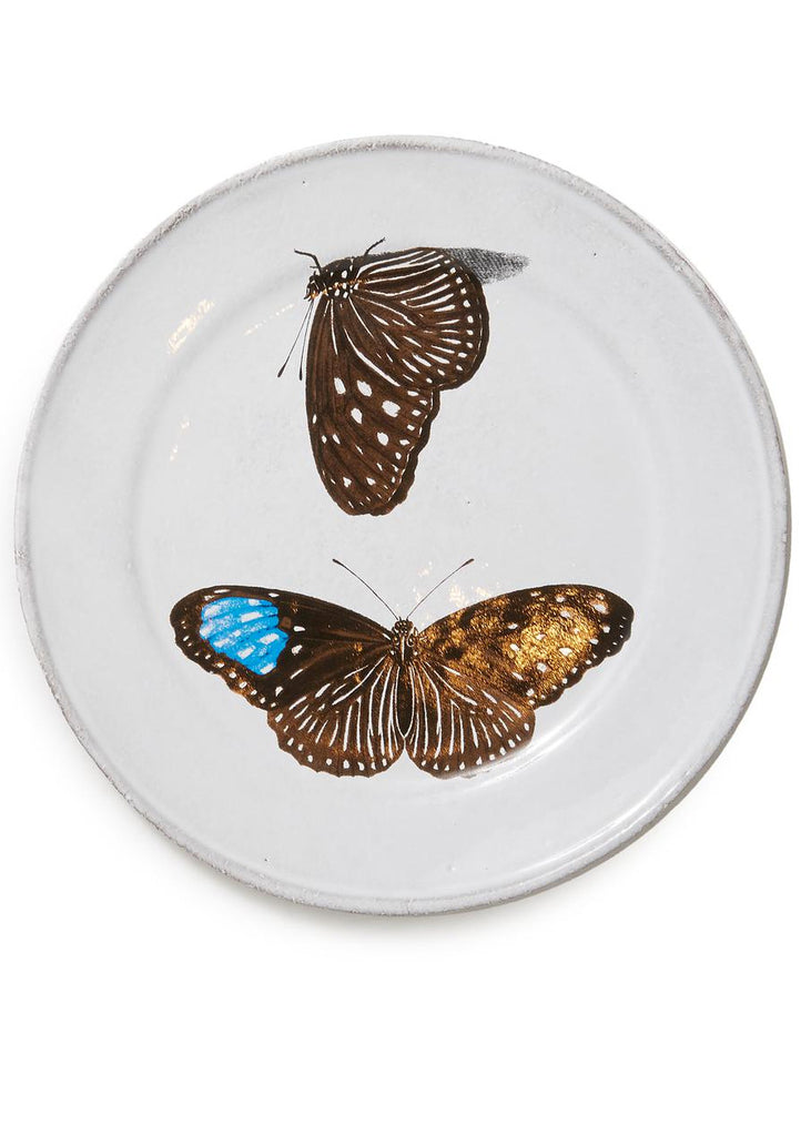 ASTIER DE VILLATTE <br/> John Two Landed Butterflies Plates