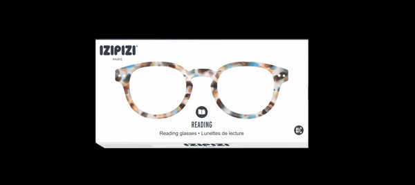 IZIPIZI - Reading Glasses (Blue Tortoise) (#C)
