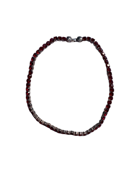 EK THONGPRASERT- Red Swarovski Crystal Necklace