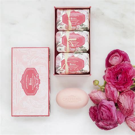 Castelbel Rose Soap Set
