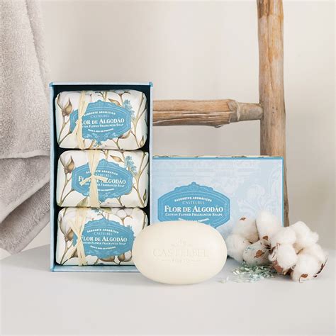 Castelbel Cotton Flower Soap Set